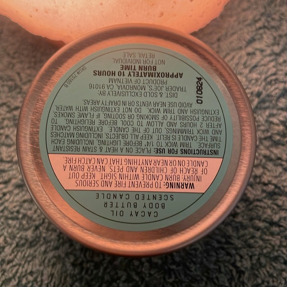 NWT Trader Joe’s Candle Set (3) - Picture 3 of 7